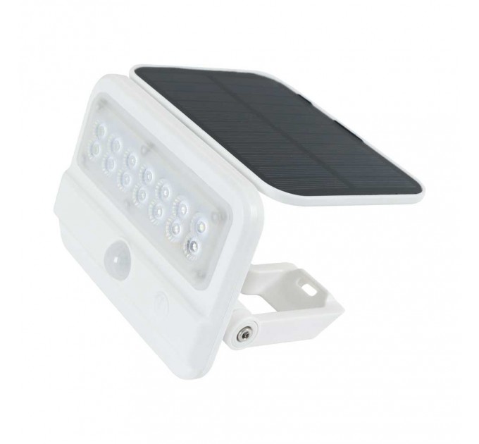 Соларен LED прожектор 7W 4000K 800lm IP54 Li-ion батерия 3.7V 3000mA Lightex