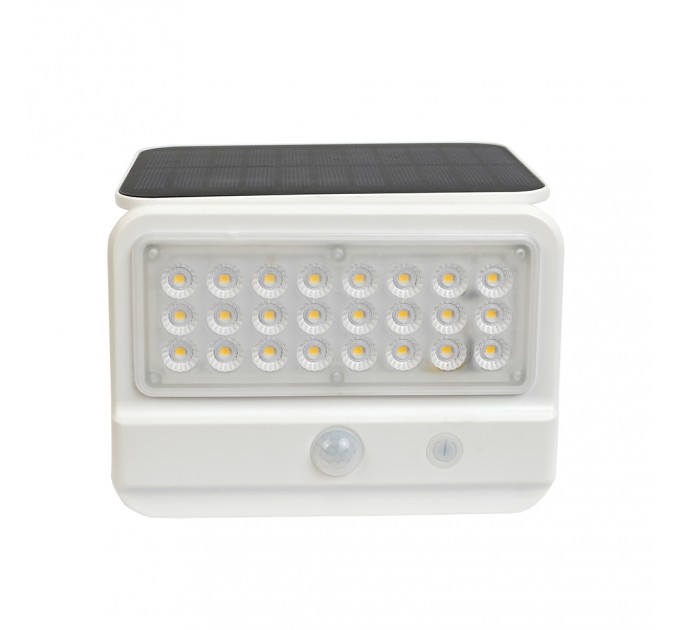 Соларен LED прожектор 7W 4000K 800lm IP54 Li-ion батерия 3.7V 3000mA Lightex