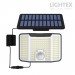 Соларен LED прожектор RINGO със сензор 5.5W 4000K 400lm IP44 батерия 3.7V 1200mAh Lightex