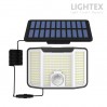 Соларен LED прожектор RINGO със сензор 5.5W 4000K 400lm IP44 батерия 3.7V 1200mAh Lightex
