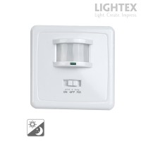 Сензор за движение за Led лампи бял 160' за вграждане конзола бял Lightex
