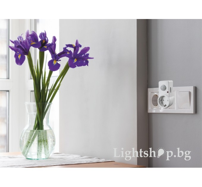 Сензор за движение 120' за контакт 2-9m max.300W LED IP20 Lightex