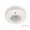 Сензор за движение бял 120-360' max.6m max 200W LED Ø107.6 х 53.6 IP20 Lightex