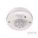 Сензор за движение бял 120-360' max.6m max 200W LED Ø107.6 х 53.6 IP20 Lightex