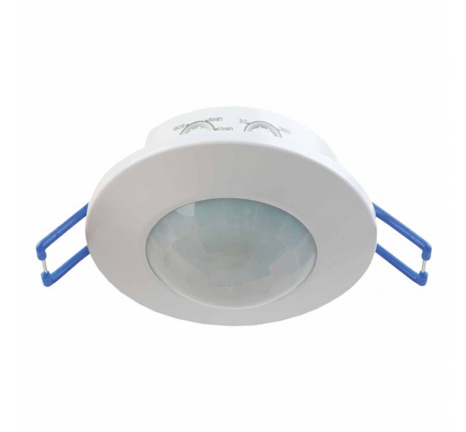 Сензор за движение 2в1 за скрит и открит монтаж бял 360' max.8m max 600W LED IP20 Lightex