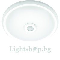 LED плафон със сензор за движение 360' 12W 4000К 800lm 1-6m PC Lightex