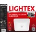 LED плафон със сензор за движение 360' 12W 4000К 950lm max 6m квадрат 250x250 IP20 Lightex