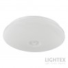 LED плафон със сензор за движение PORTO 360' 18W 3000/4000/6500K 1260lm 220V IP20 Ø325x65mm Lightex