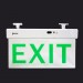 Аварийно 12 SMD LED 1W 6500K 15lm 3.7V 1200mAh висящо за стена и таван EXIT 375x205 mm Lightex
