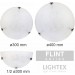 LED Аплик FLINT 9W 4000K 810lm 220V 1/2 Ø300 Lightex