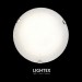 LED плафон FLINT 18W 4000K 1620lm 220V  Ø300 Lightex
