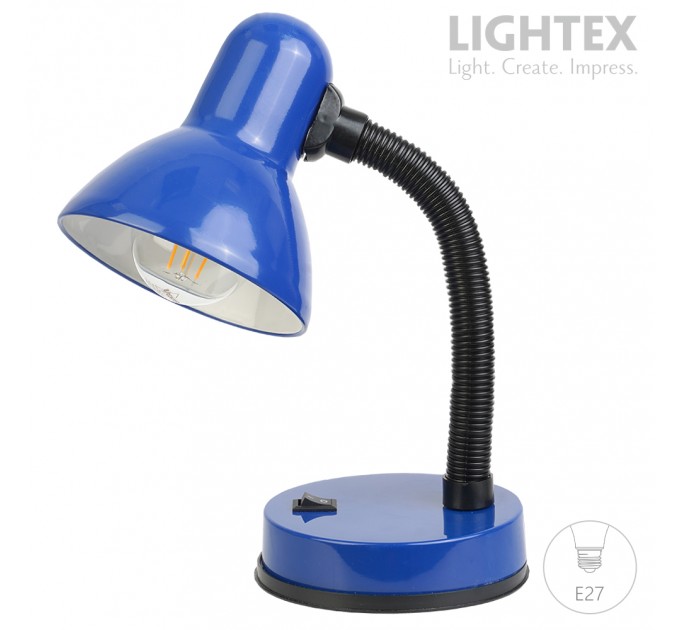 Настолна лампа SOFIA синя 1xЕ27 Lightex