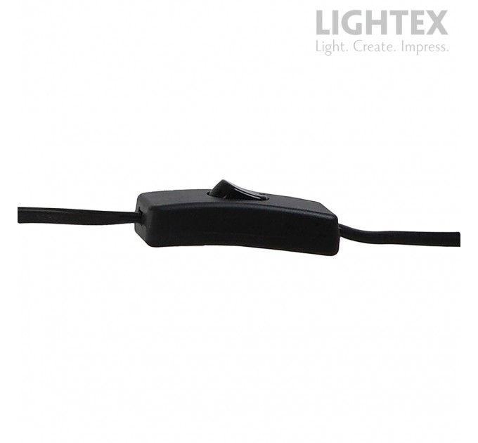 Настолна лампа FOX  черна мат. с чупещо рамо  1xЕ27 Lightex