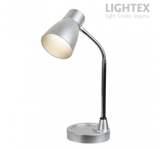 LED настолна лампа  JOLLY  5W 220V сребърна  4000K 270lm Desonia