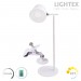 LED настолна лампа 3в1 MAZE DC 5V 2W CCT 180lm димируема USB type C  2000mah IP20 бяла Lightex