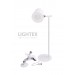 LED настолна лампа 3в1 MAZE DC 5V 2W CCT 180lm димируема USB type C  2000mah IP20 бяла Lightex
