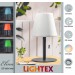 LED настолна лампа ELINA 1W 3000K + RGB, IP 44, USB, димируема, батерия 3.7V 2400mAh Lightex