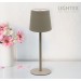 LED настолна лампа JAZZ 2W 3000K-6500K  IP 20 USB димируема Touch+USB type C батерия 3.7V 1200mAh сива Lightex
