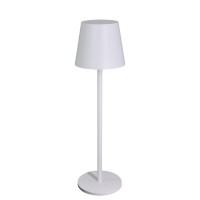 LED настолна лампа SOHO DC 5V 3W CCT 200lm Touch+USB Type C димируема 2000mah Li-ion IP54 бяла Lightex