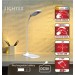 LED настолна лампа SIGMA DC 5V 3W 3000K-6500K 200lm 1200mah Li-ion управление с жест IP20 бяла Lightex