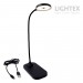 LED настолна лампа SIGMA R DC5V 3W 3000K-6500K 200lm 1200mah Li-ion управление с жест IP20 черна Lightex