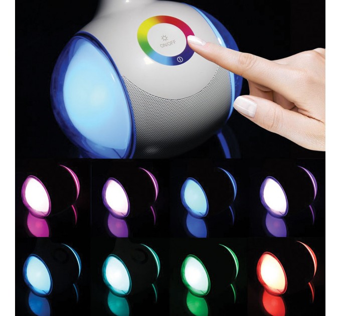 LED настолна лампа KASA II 220V 5.5W 4000K + RGB + touch dimmer 340lm Lightex