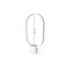 LED настолна лампа Heng Balance 5W 3000K елипса с USB бяла