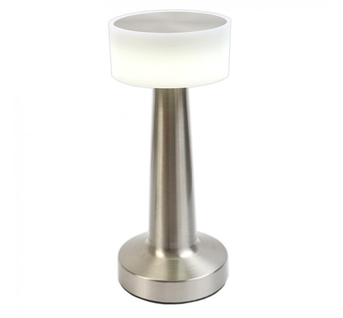 Настолна LED лампа MERY 1W 65lm  хром димируема Н90 CCT 1800mAh touch  BRAVO