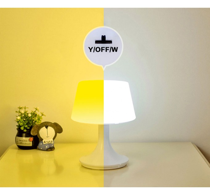 LED Настолна лампа SET димируема 2.5W 110lm 5V 1600mAh с дистанционно Lightex