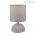Настолна лампа MALTA керамика сива 1x Е14 h230mm Lightex