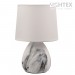 Настолна лампа BELLE керамика сив мрамор 1x Е14 h250mm Lightex