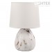 Настолна лампа BELLE керамика бял мрамор 1x Е14 h250mm Lightex