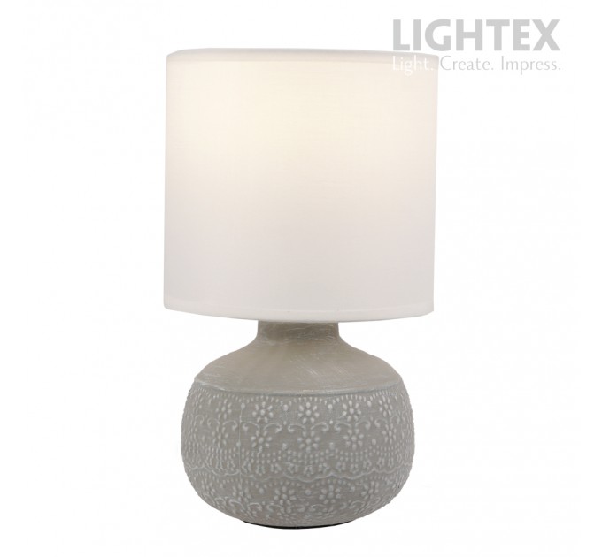 Настолна лампа DECO керамика зелена 1x Е14 h250mm Lightex