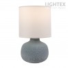 Настолна лампа DECO керамика синя 1x Е14 h250mm Lightex