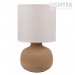 Настолна лампа DECO керамика жълта 1*Е14 h250mm Lightex