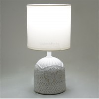 Настолна лампа NERON  сива 1xЕ14 Lightex