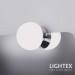 LED лампа за огледало и шкаф MONO 4W 4000K 380lm 220V Ø90х97mm хром IP44 Lightex