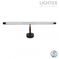 LED лампа за огледало CANO 12W 4000K 500lm 580mm черна Lightex