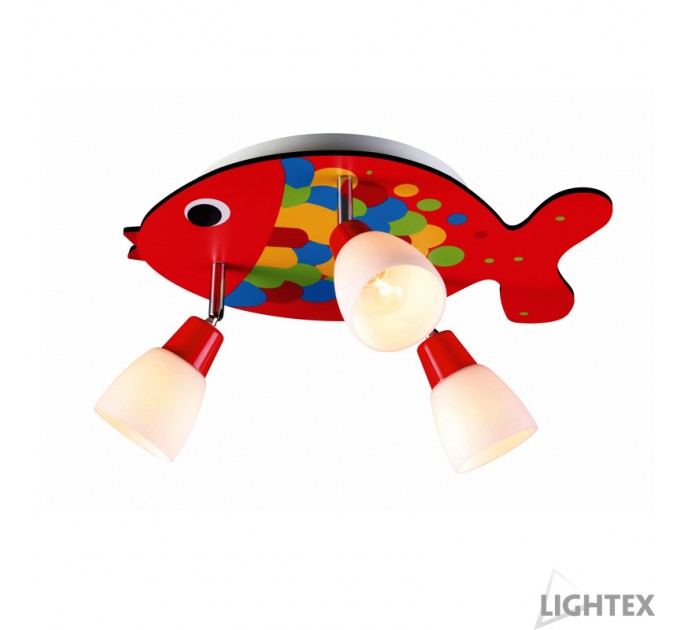 Спот FISH 3xE14 410x285x195mm Lightex