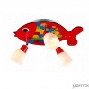 Спот FISH 3xE14 410x285x195mm Lightex