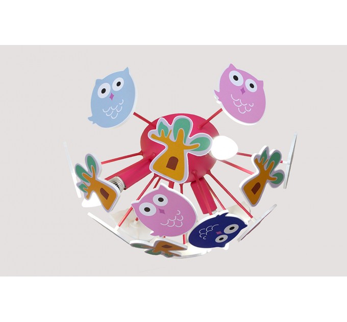 Полилей OWL 3xE14 410x220mm Lightex
