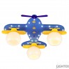 Полилей PLANE 3xE27 530x530x200mm Lightex