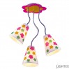 Полилей PINKO 3xE14 350x500mm Lightex