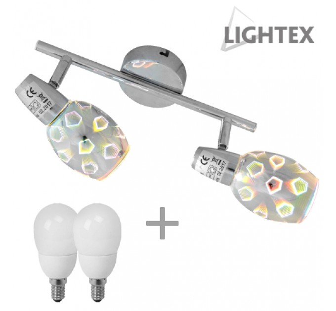 Спот ARIZONA 2xE14  Lightex