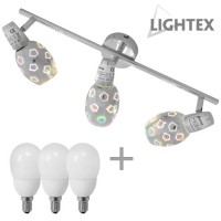 Спот ARIZONA 3xE14 Lightex