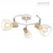 Спот ADRIANA 3xE14 бяло + светло дърво 250x180mm Lightex