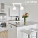 Спот IZOLA 2xE27 бял Lightex