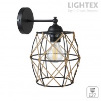 Аплик ERIKA Е27 черен Lightex