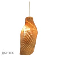 Пендел DRESS 1*E27 220V 230*1200mm дърво Lightex