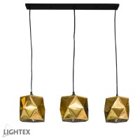 Полилей RAFAEL 3хЕ14 злато 600x50mm  Lightex